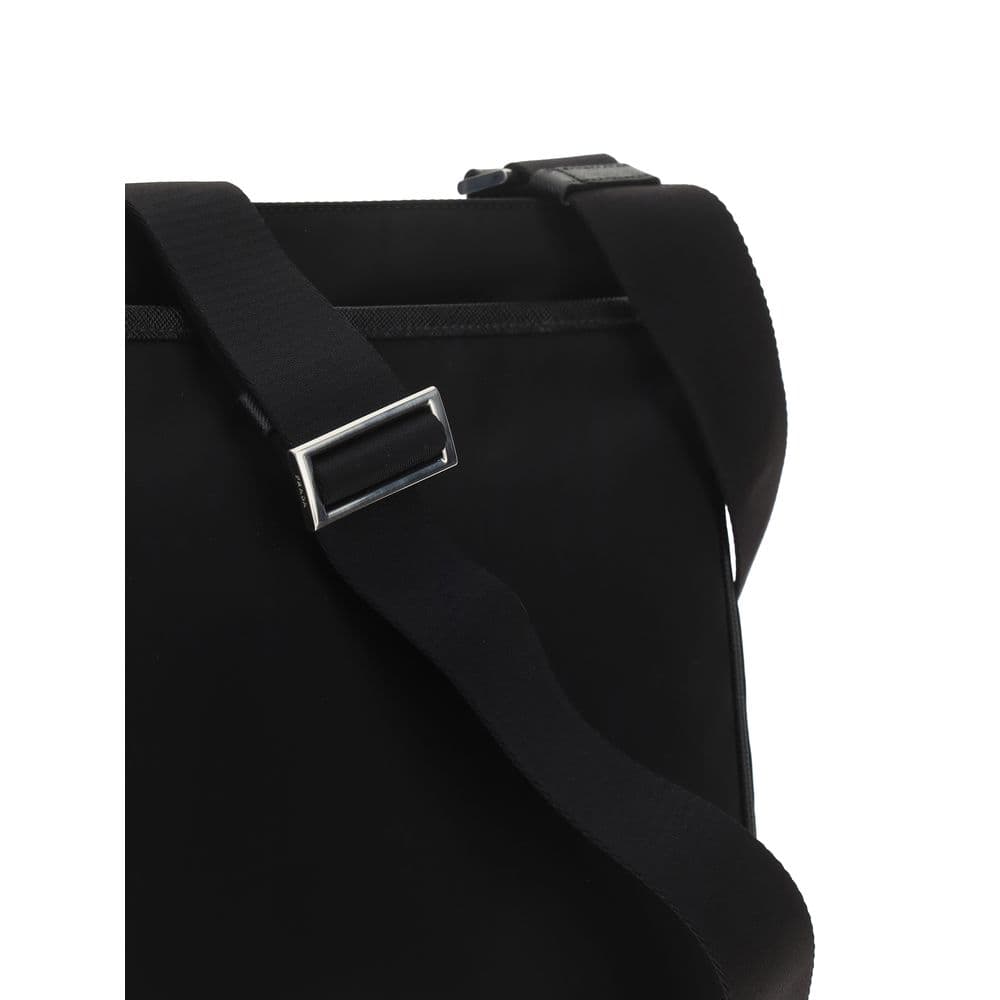 Prada Black Nylon Shoulder Bag - 4