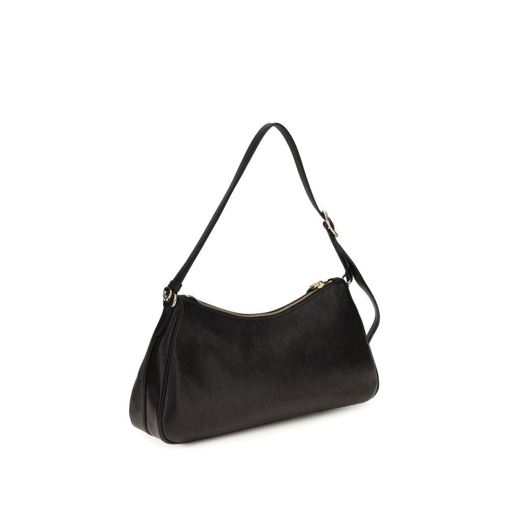 Prada Black Calf Leather Bos Taurus Shoulder Bag - 3