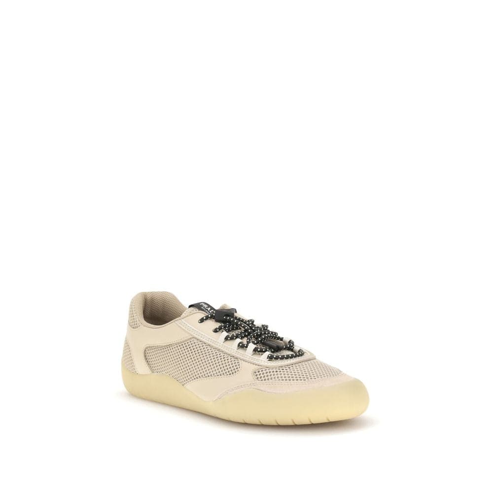 Prada Beige Polyester Athletic Sneakers - 2