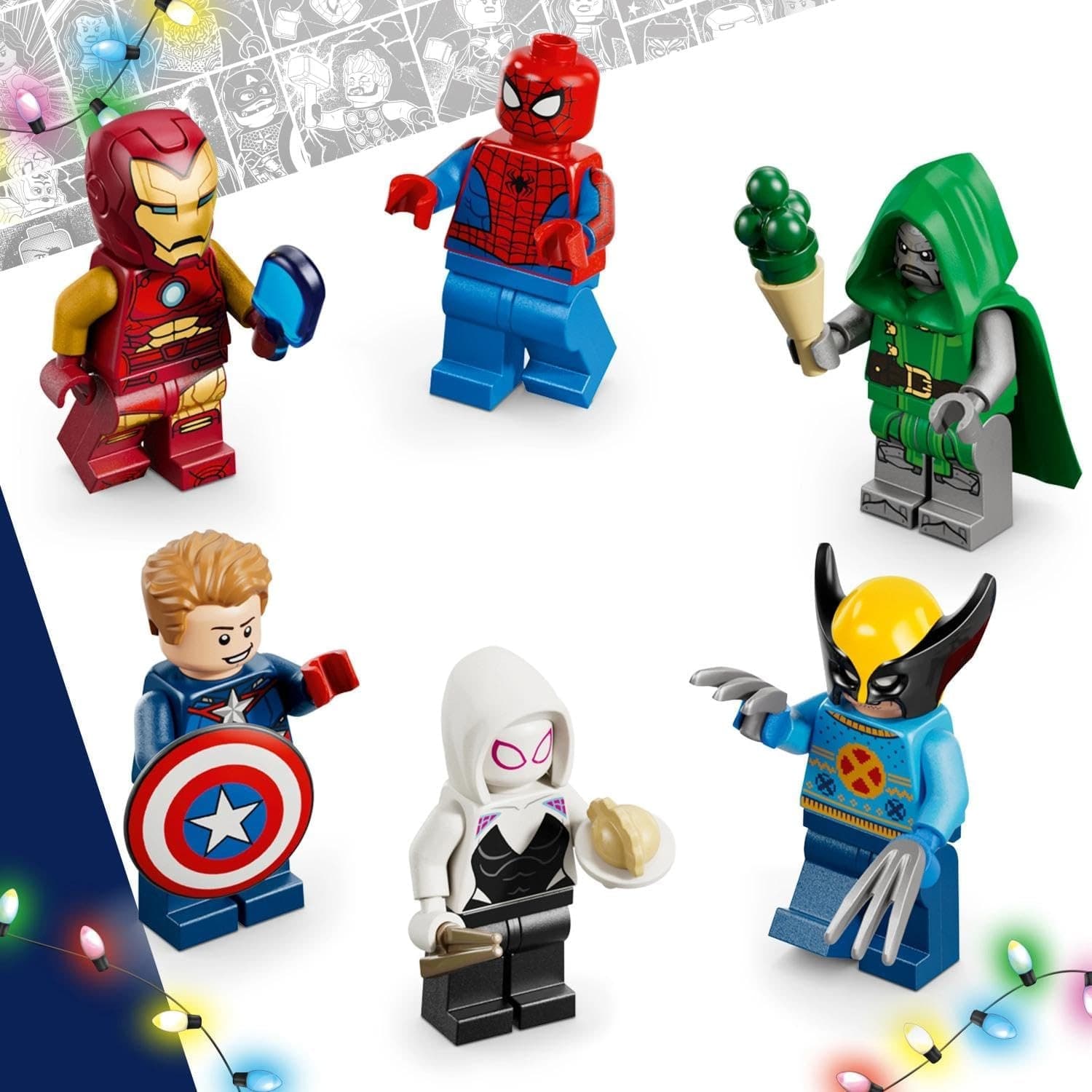 Lego Marvel Natale - Calendario dell’Avvento 76340 - 3