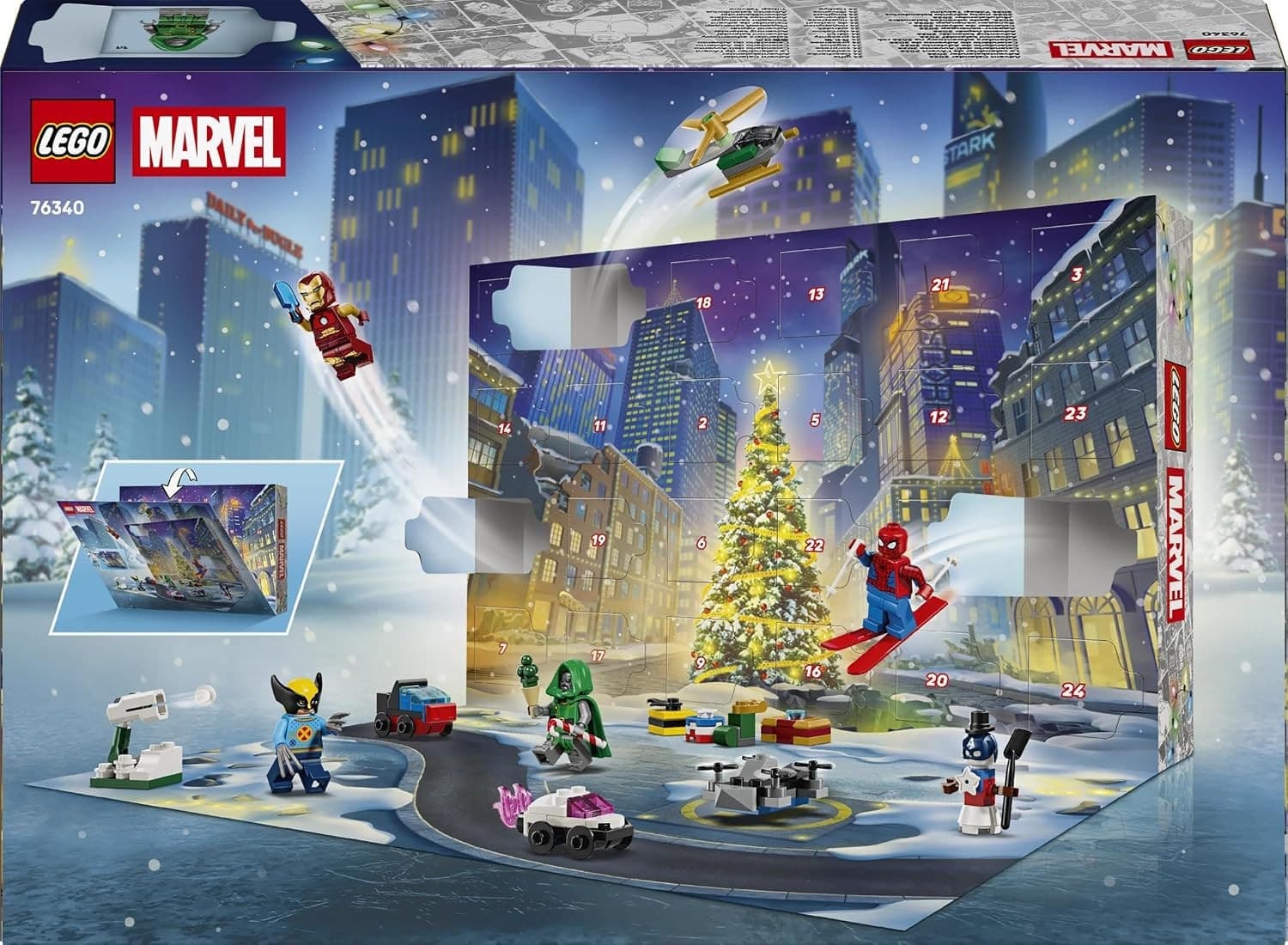 Lego Marvel Natale - Calendario dell’Avvento 76340 - 5
