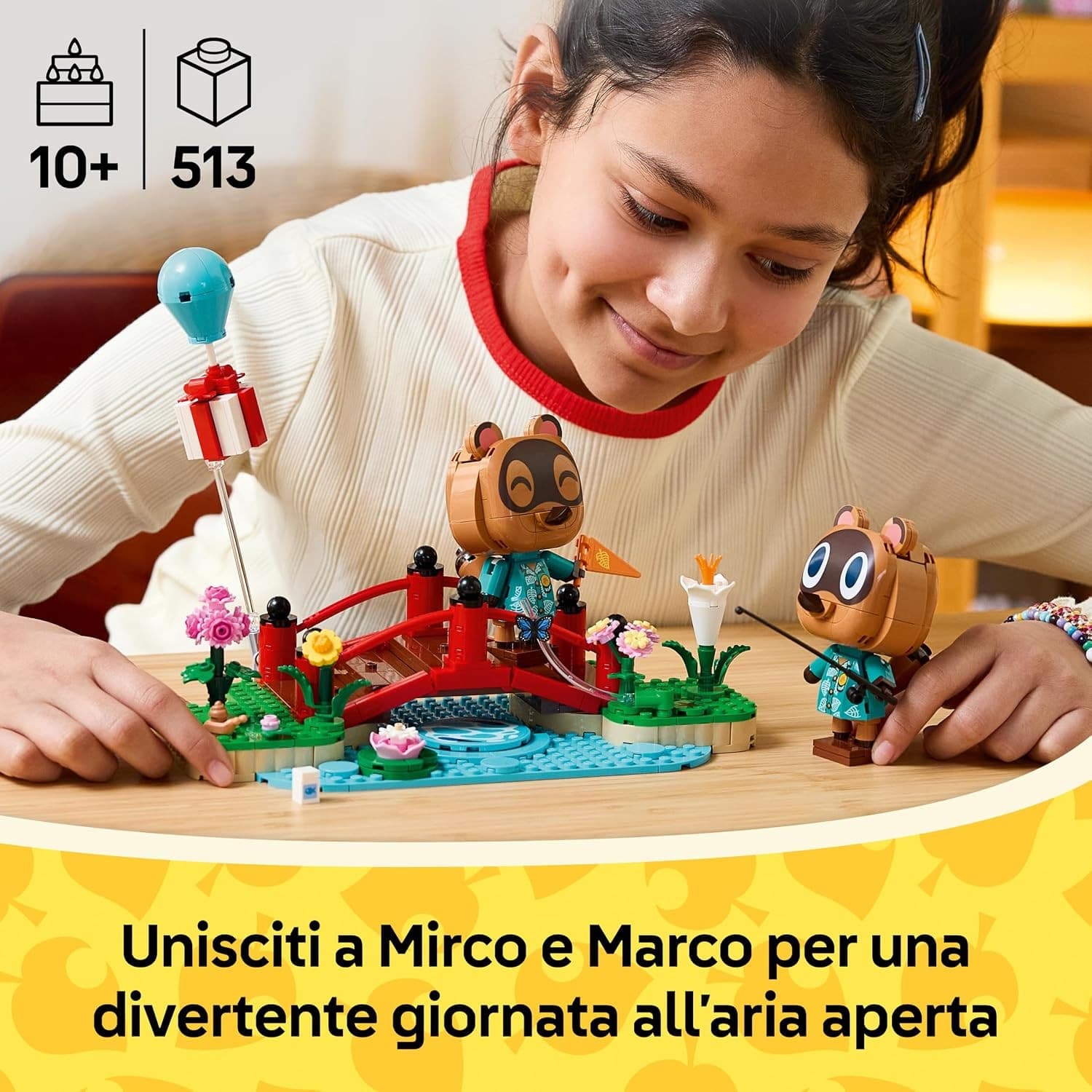 Lego Animal Crossing - Una giornata all'aria aperta per Mirco e Marco 77059 - 2