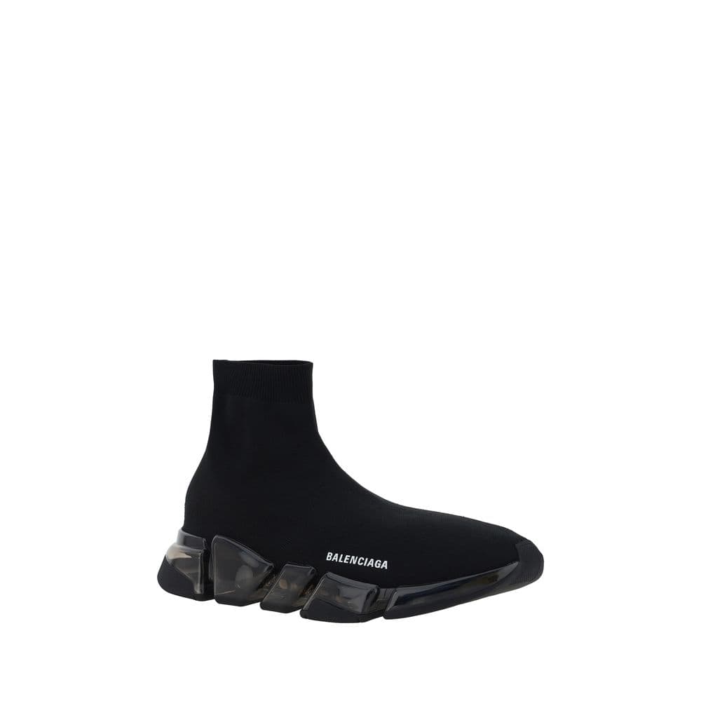 Balenciaga Black Polyester Athletic Sneakers - 2