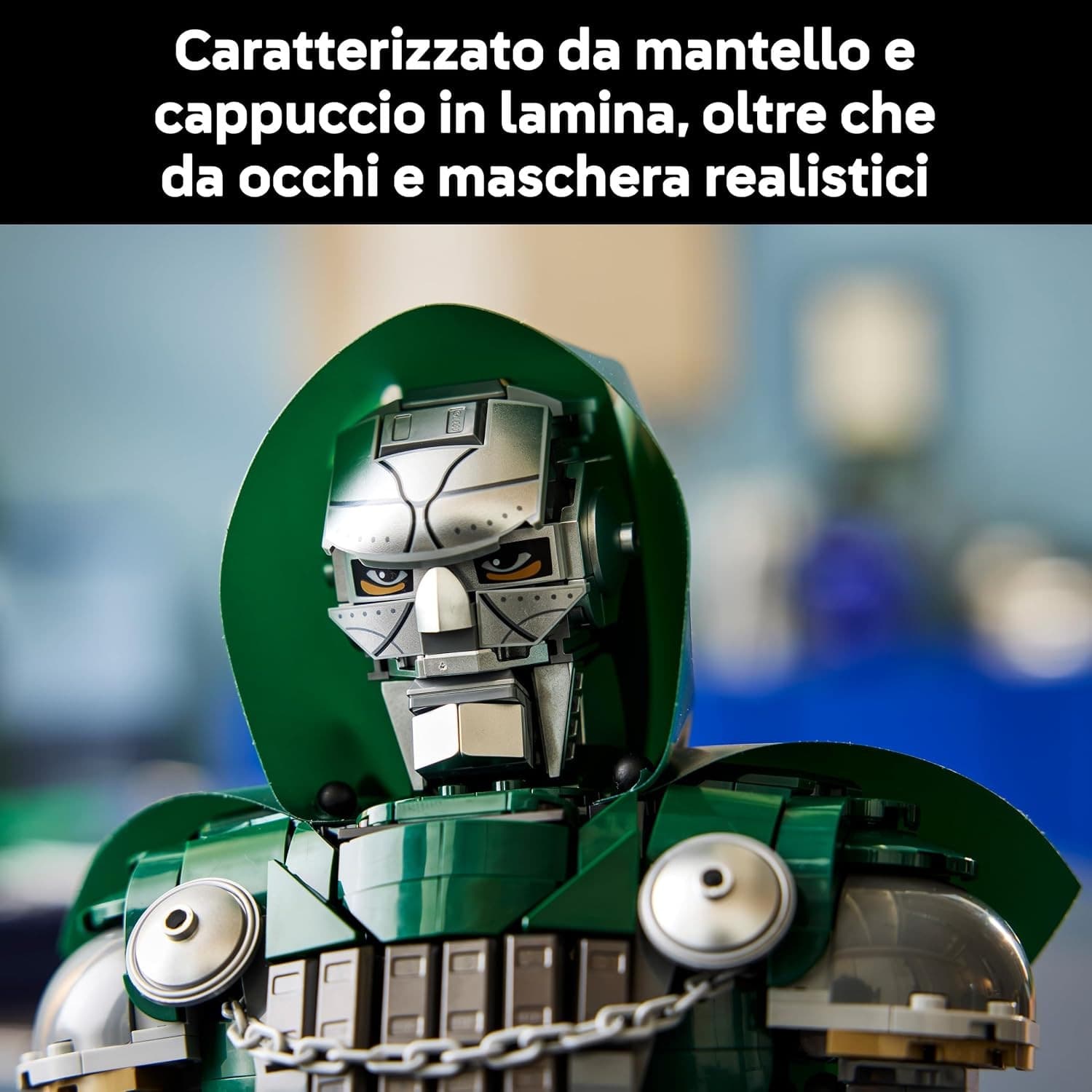 Lego Marvel - Busto del Dottor Destino 76345 - 4