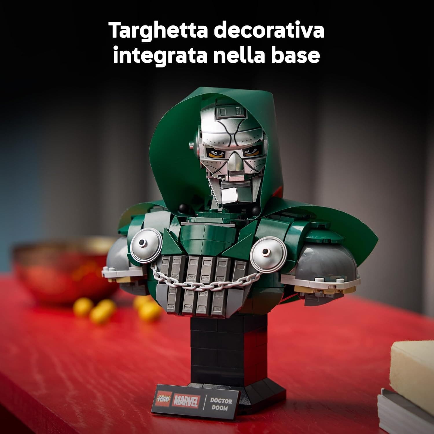 Lego Marvel - Busto del Dottor Destino 76345 - 7