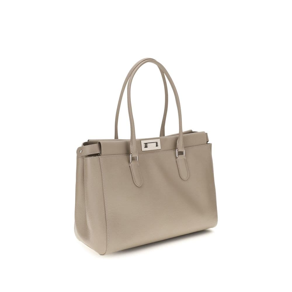 Fendi Beige Calf Leather Bos Taurus Shoulder Bag - 2
