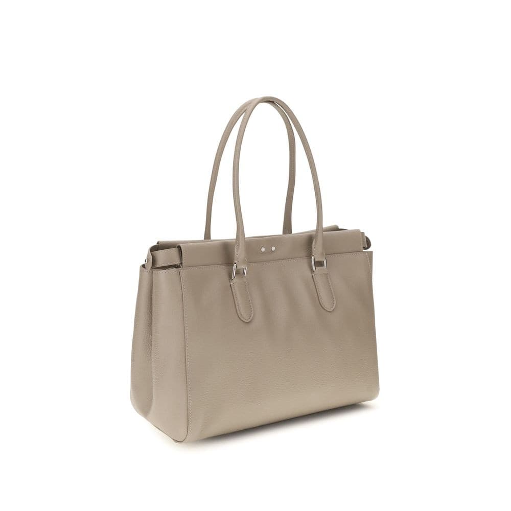 Fendi Beige Calf Leather Bos Taurus Shoulder Bag - 3