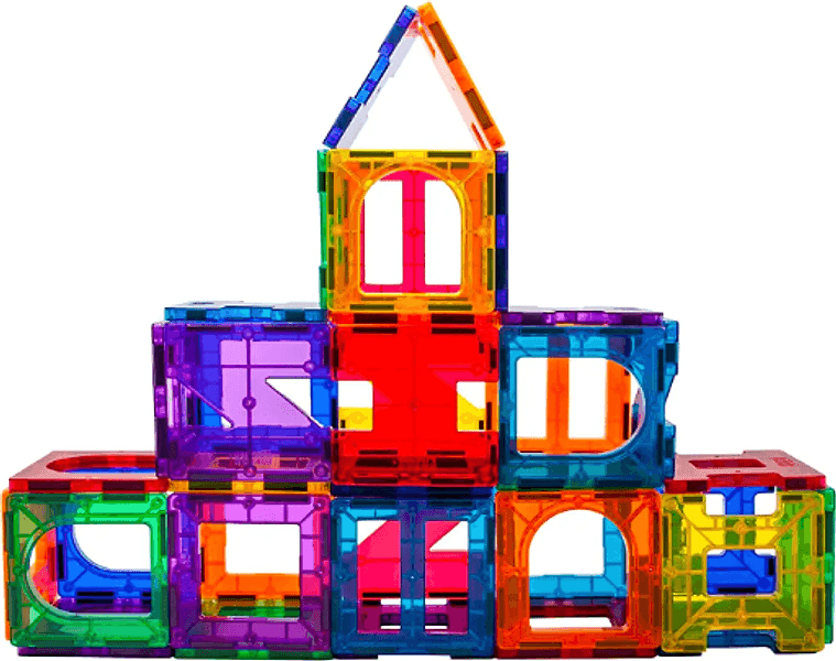 Picasso Tiles - Costruzioni Magnetiche Multicolore 42 Piastrelle - 2
