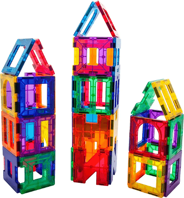 Picasso Tiles - Costruzioni Magnetiche Multicolore 42 Piastrelle - 3