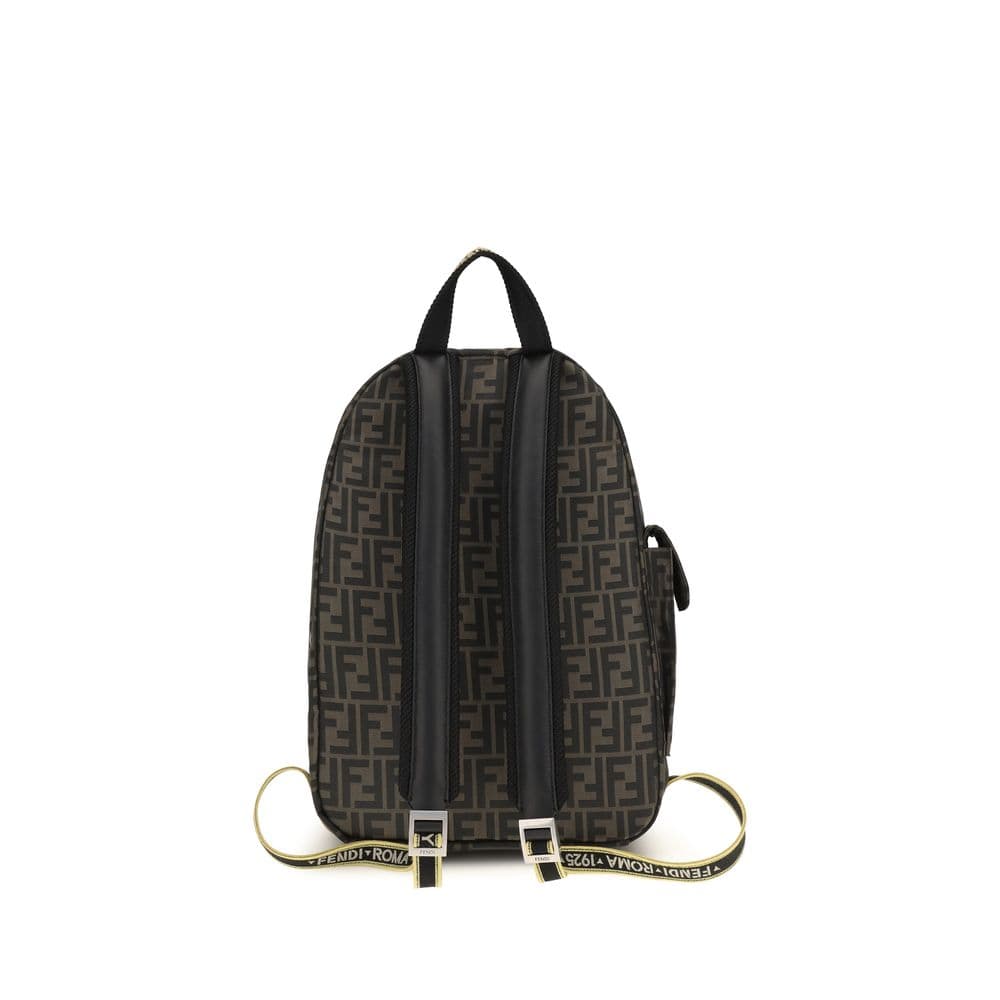 Fendi Brown Polyester Backpack - 2
