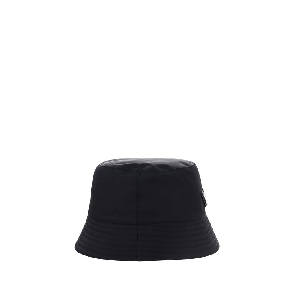 Prada Black Polyamide Bucket Hat - 2