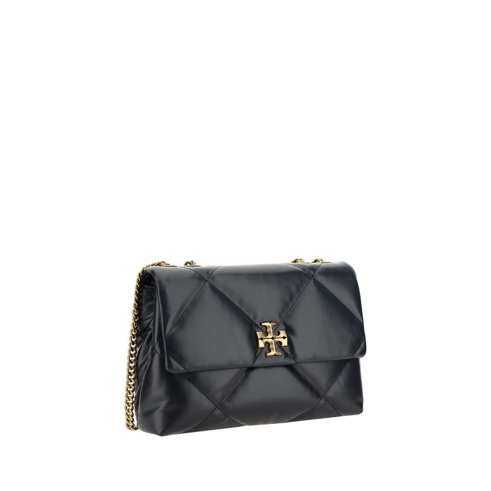 Tory Burch Black Lamb Ovis Aries Shoulder Bag - 2