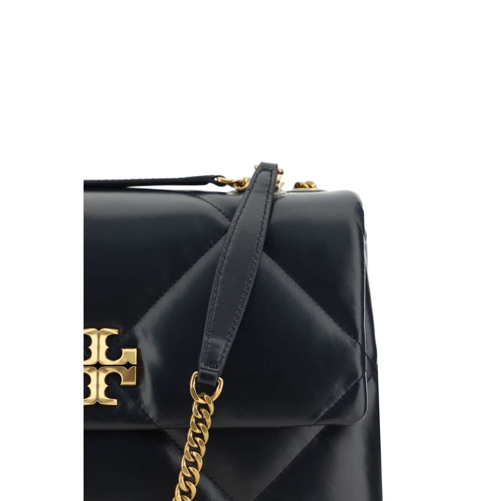 Tory Burch Black Lamb Ovis Aries Shoulder Bag - 4