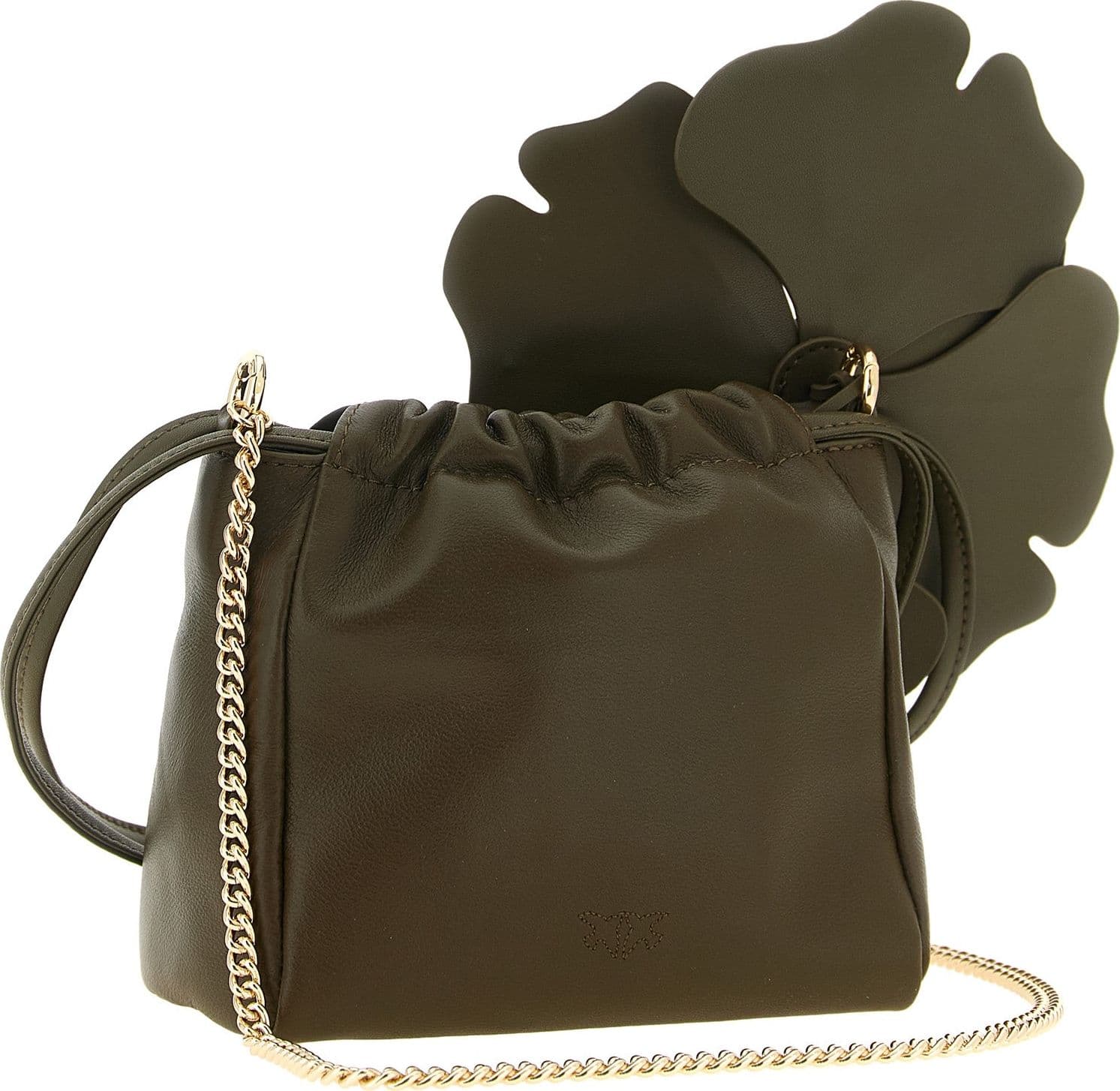 PINKO Bicolor Lambskin Clutch Bag - 2