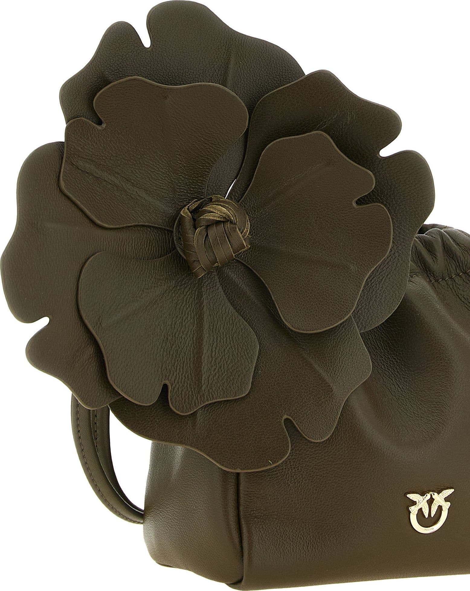 PINKO Bicolor Lambskin Clutch Bag - 3
