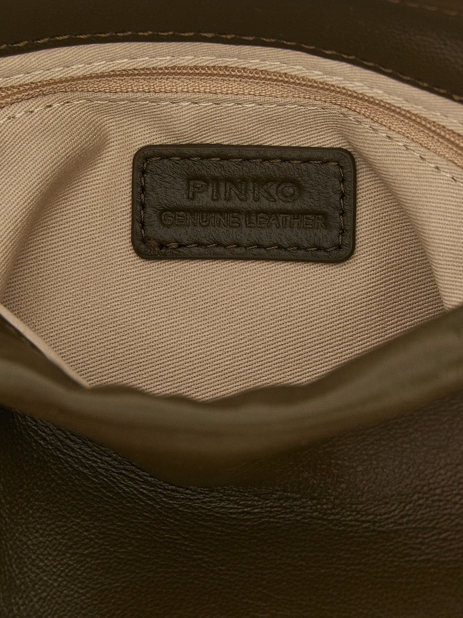 PINKO Bicolor Lambskin Clutch Bag - 4