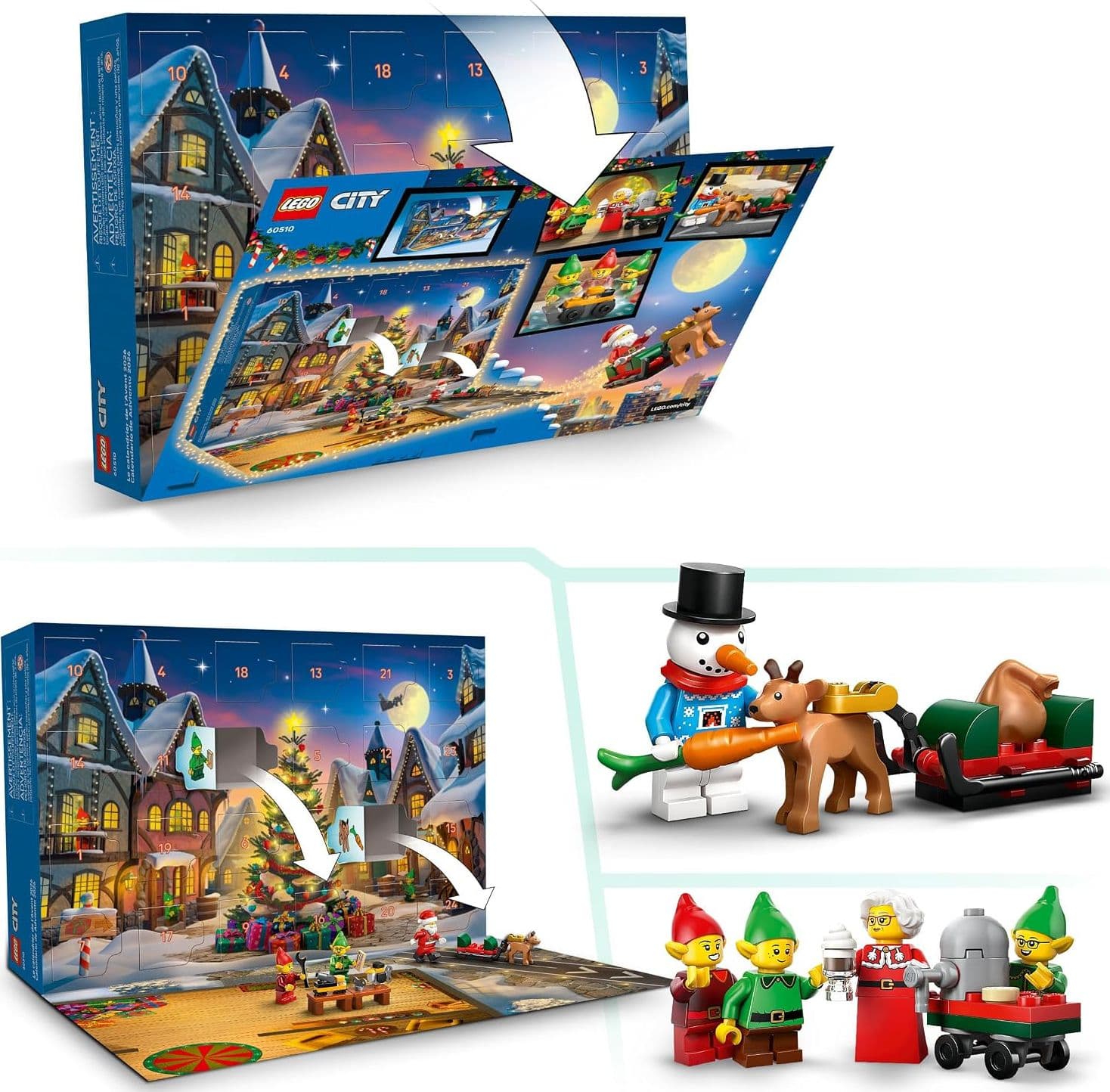 Lego City Natale - Calendario dell’Avvento 60510 - 2