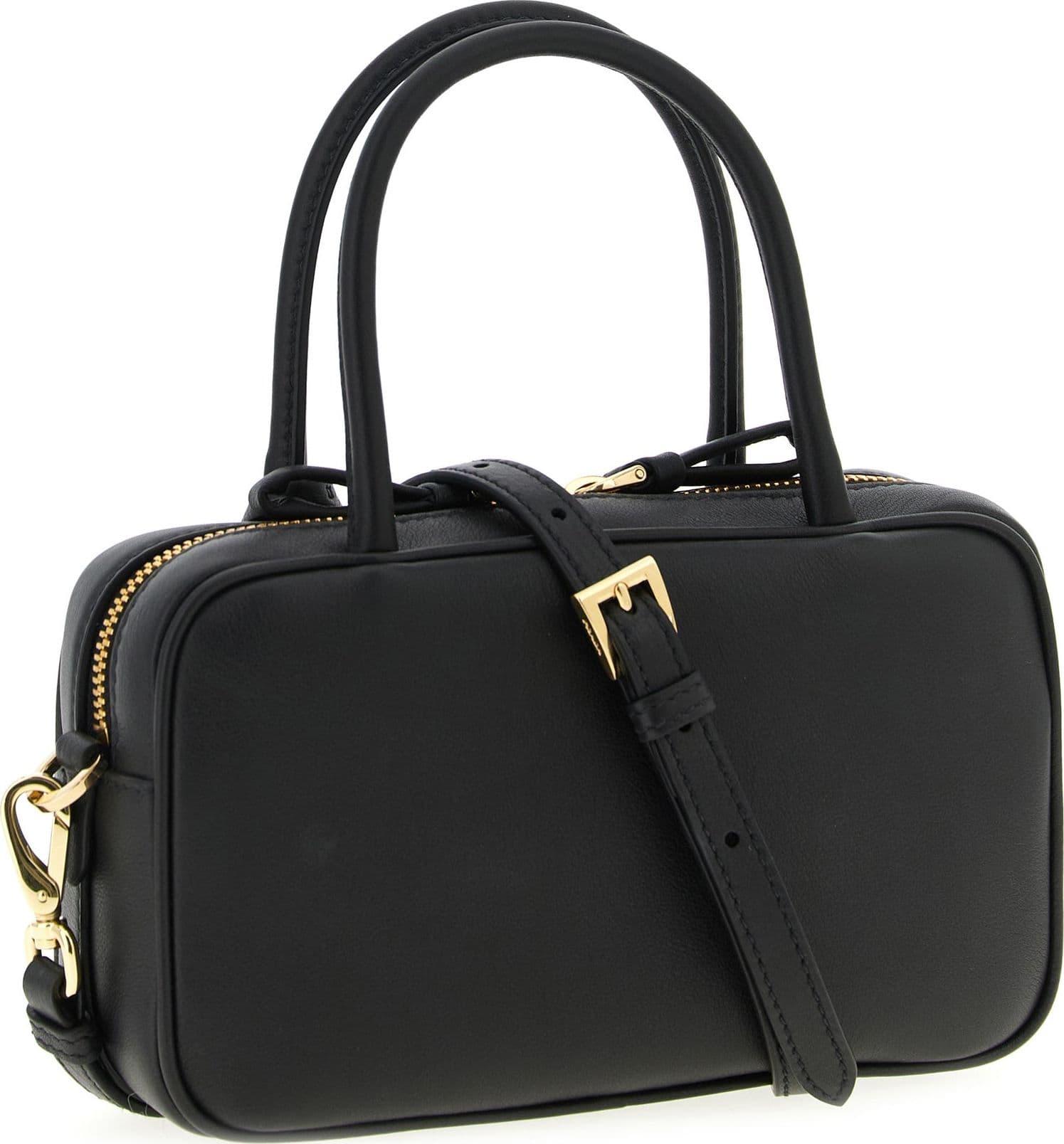 Prada Black Calfskin Handbag - 2