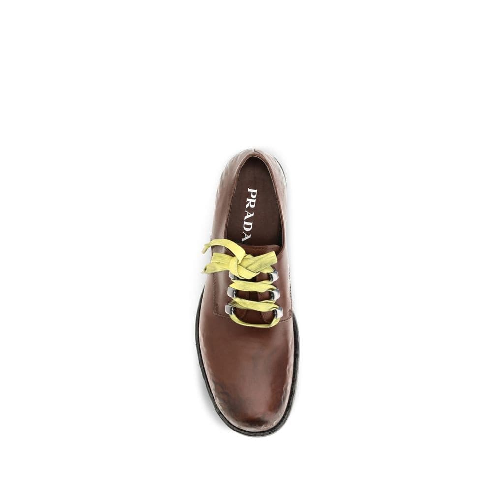 Mocassini slip-on Prada in pelle di vitello - 4