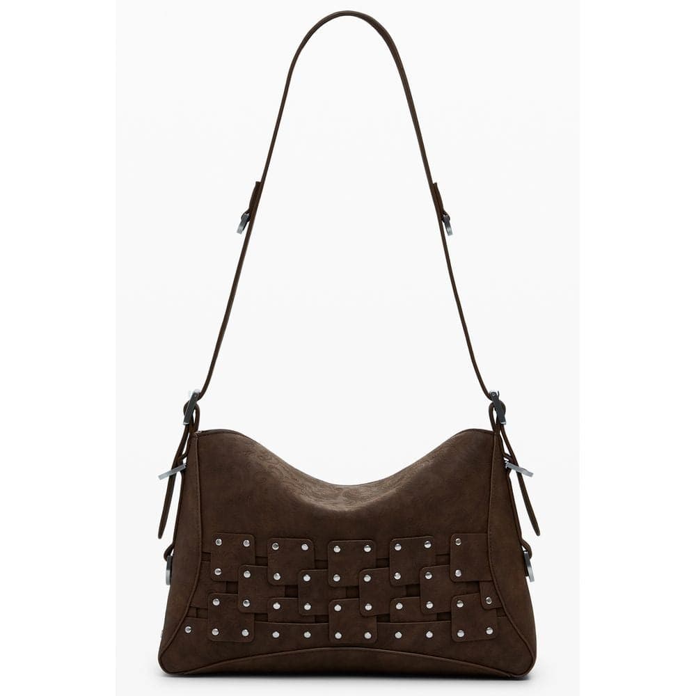 Desigual Marrone Poliuretano Women Handbag - 3