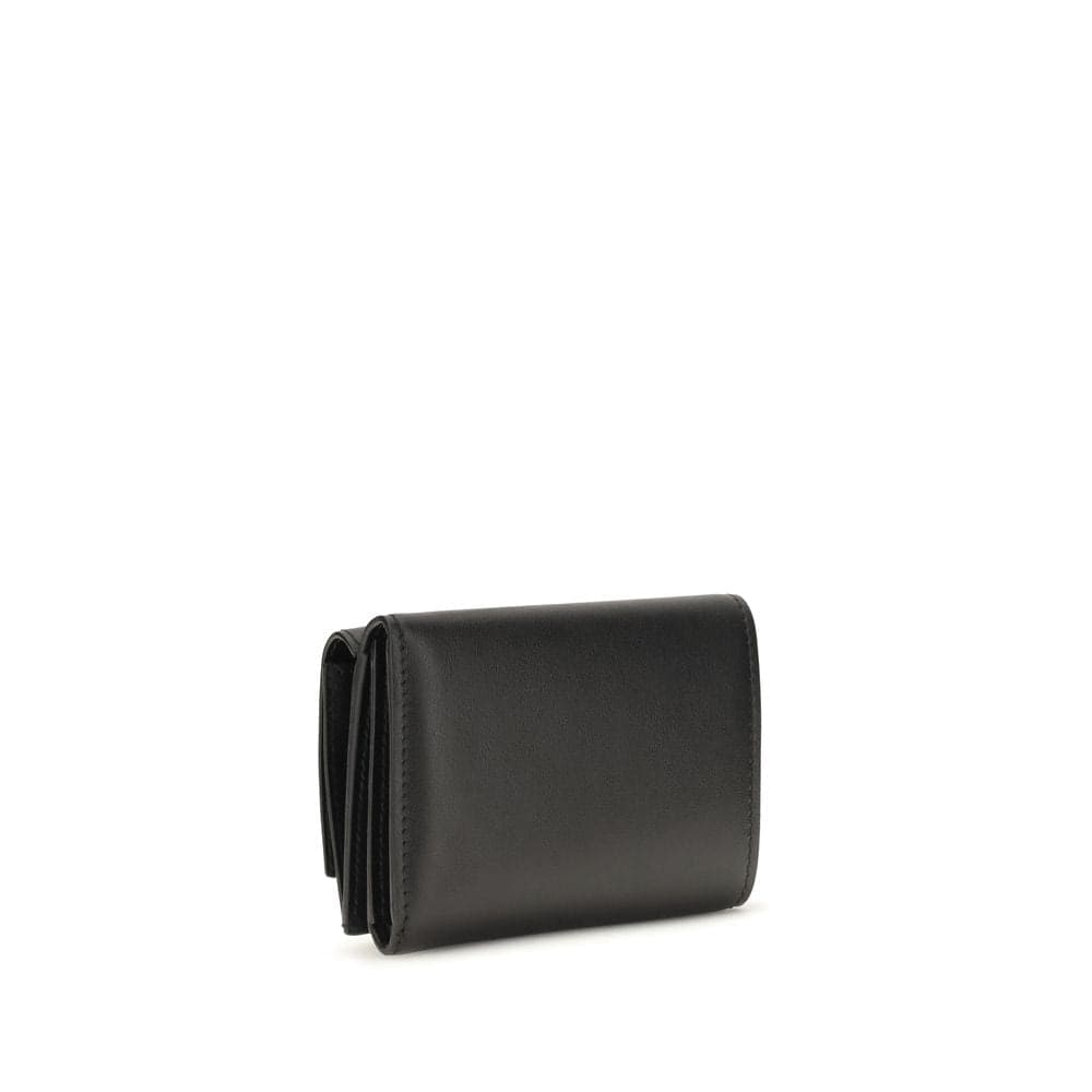 Fendi Black Calf Leather Bos Taurus Wallet - 2