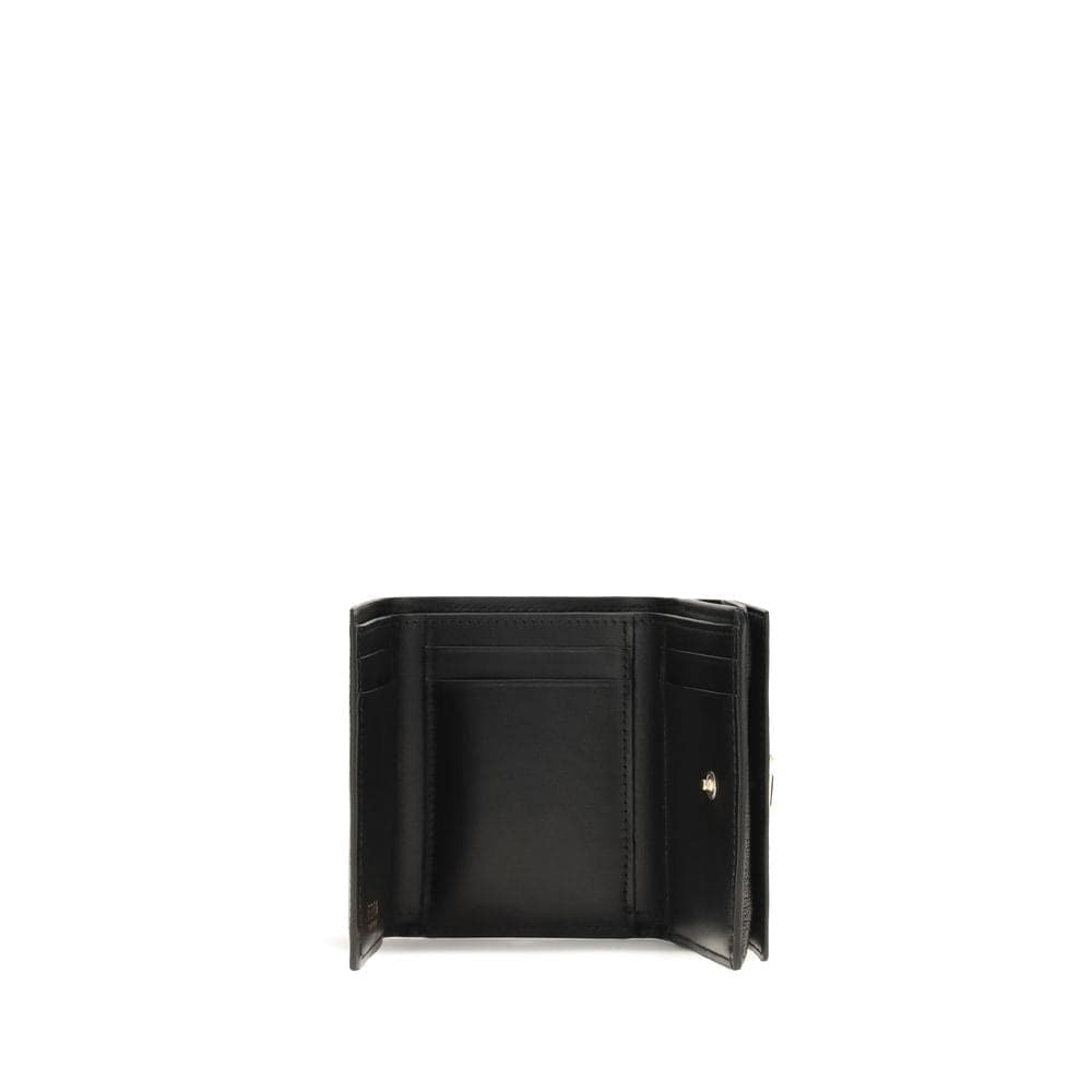 Fendi Black Calf Leather Bos Taurus Wallet - 3