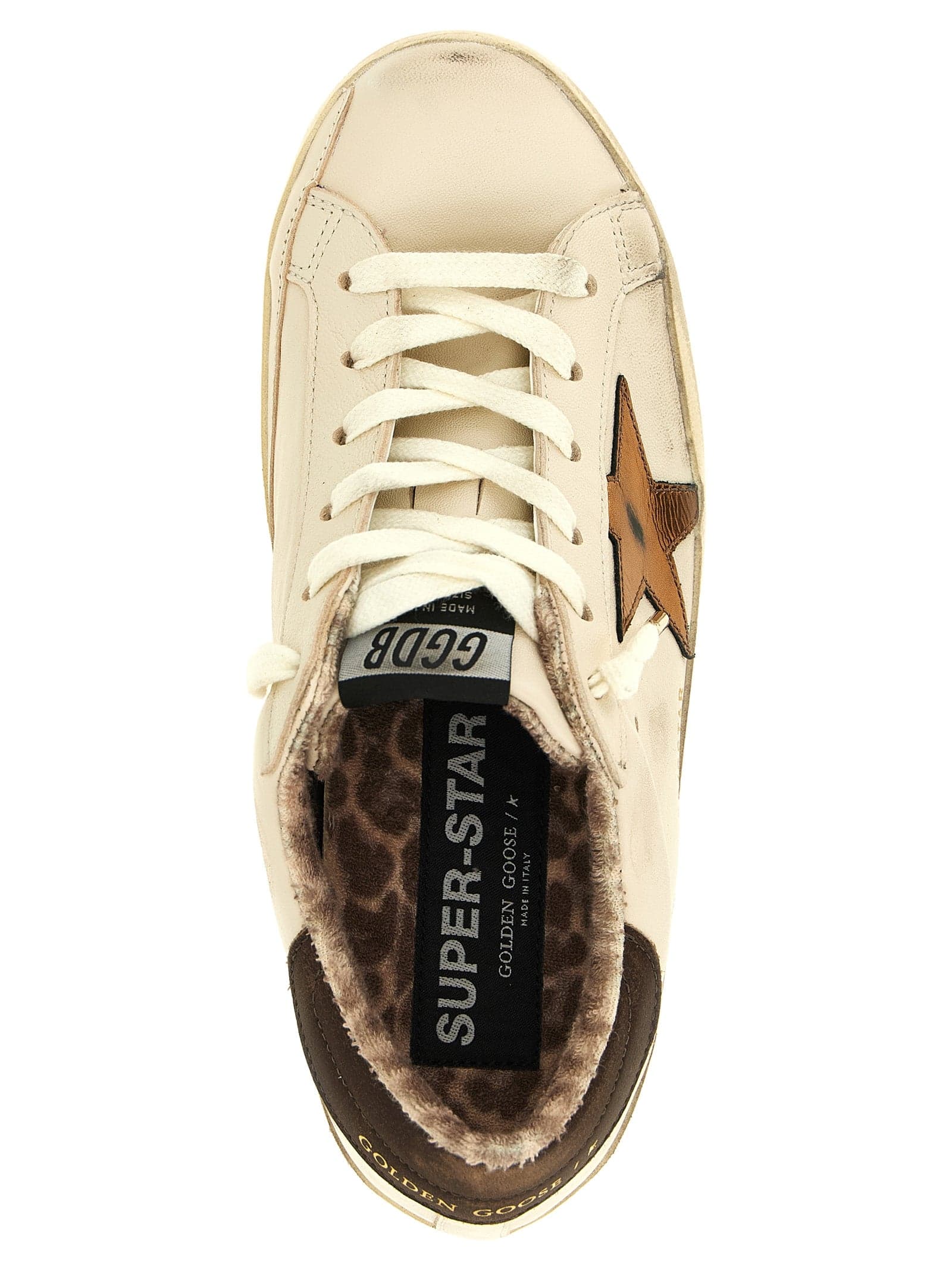 Golden Goose Multicolor Lamb Leather Low Top Sneakers - 4