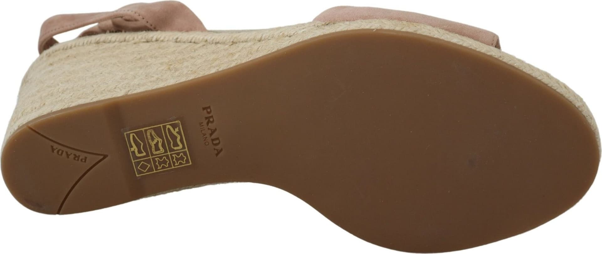 Prada Pink Suede Leather Ankle Strap Sandals - 2
