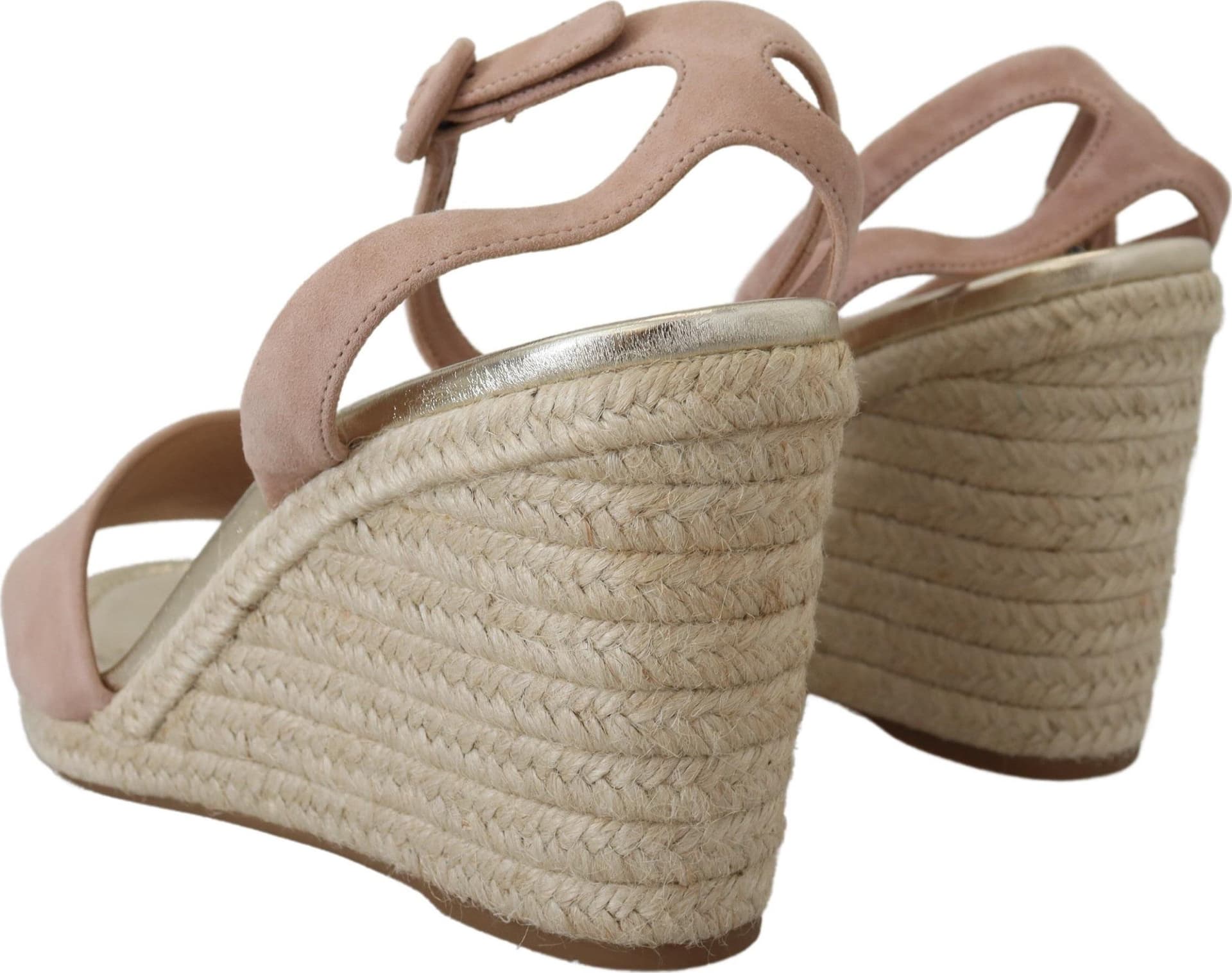 Prada Pink Suede Leather Ankle Strap Sandals - 6