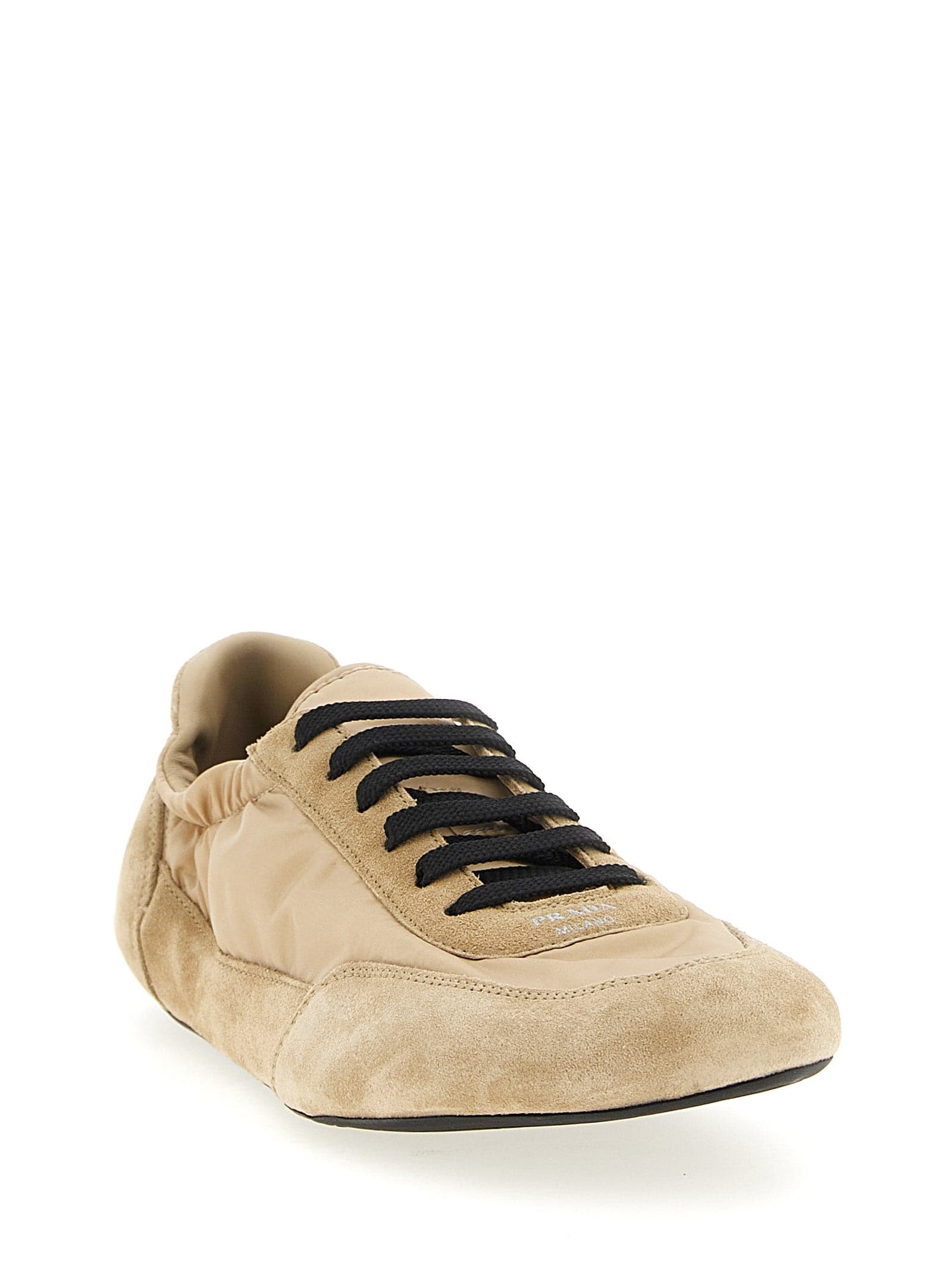 Prada Beige Polyamide Athletic Sneakers - 2