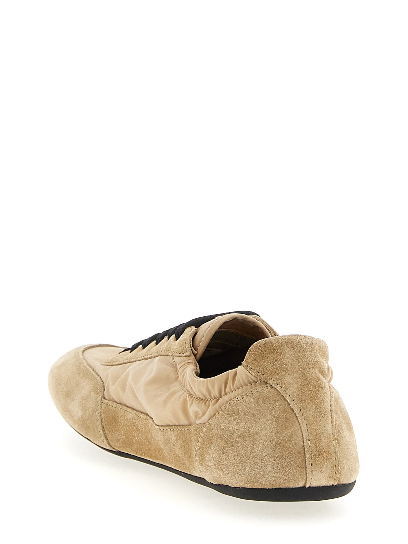Prada Beige Polyamide Athletic Sneakers - 3