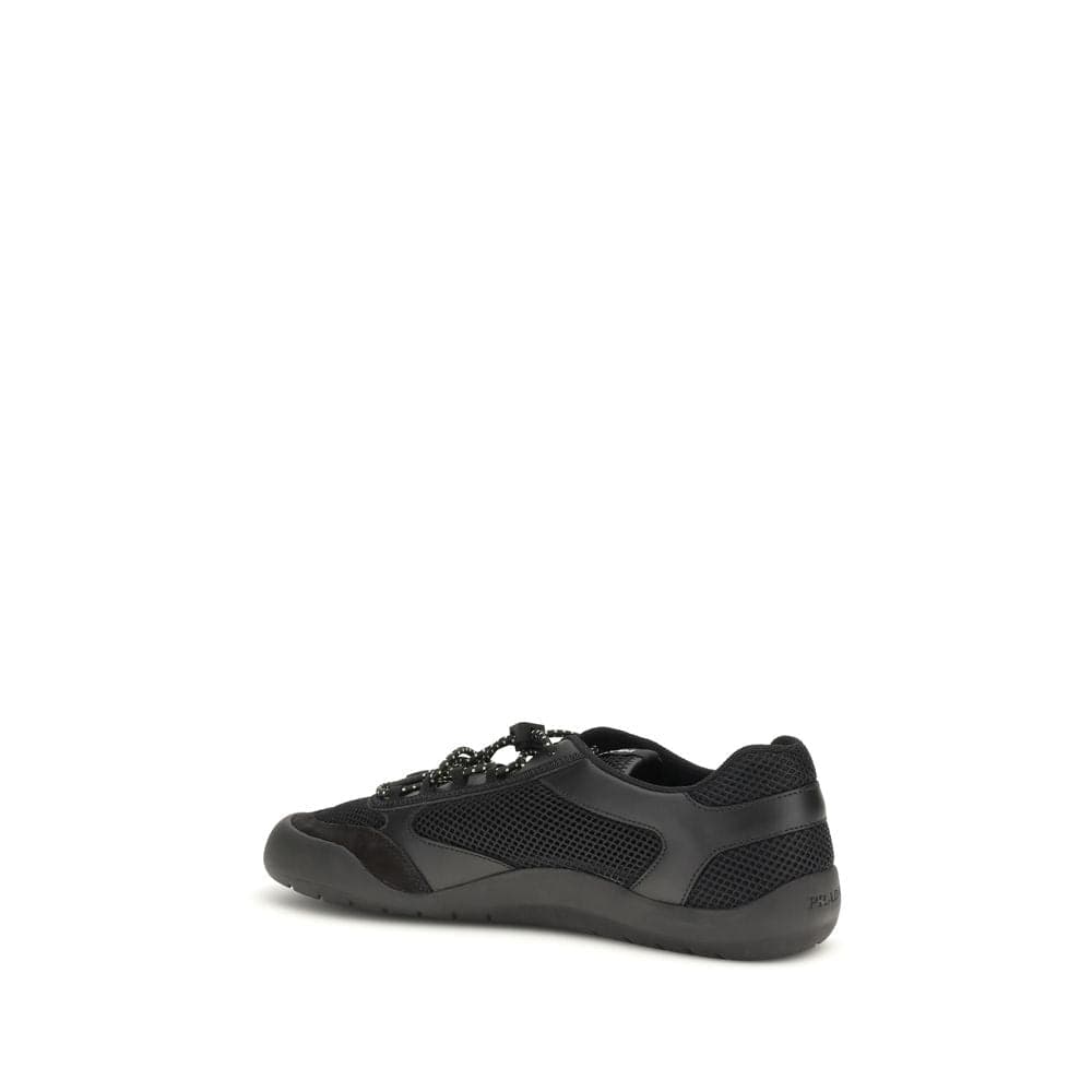 Prada Black Polyester Athletic Sneakers - 3