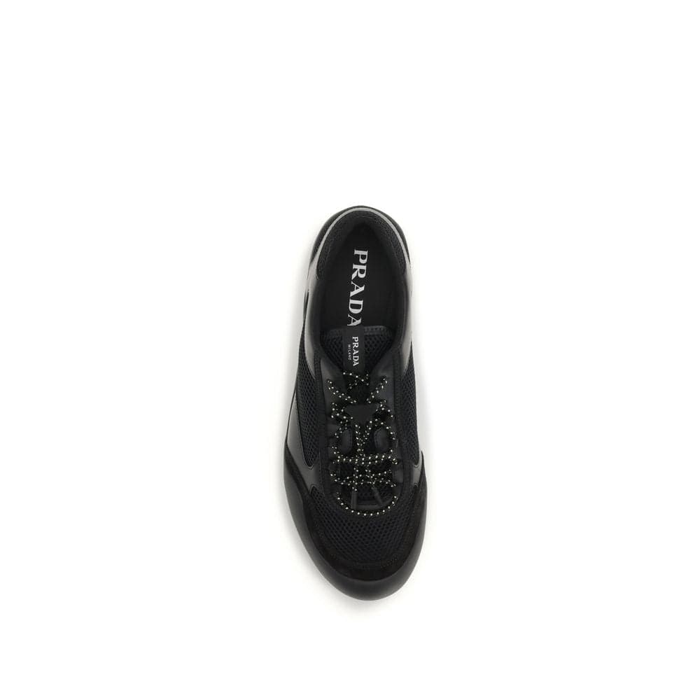 Prada Black Polyester Athletic Sneakers - 4