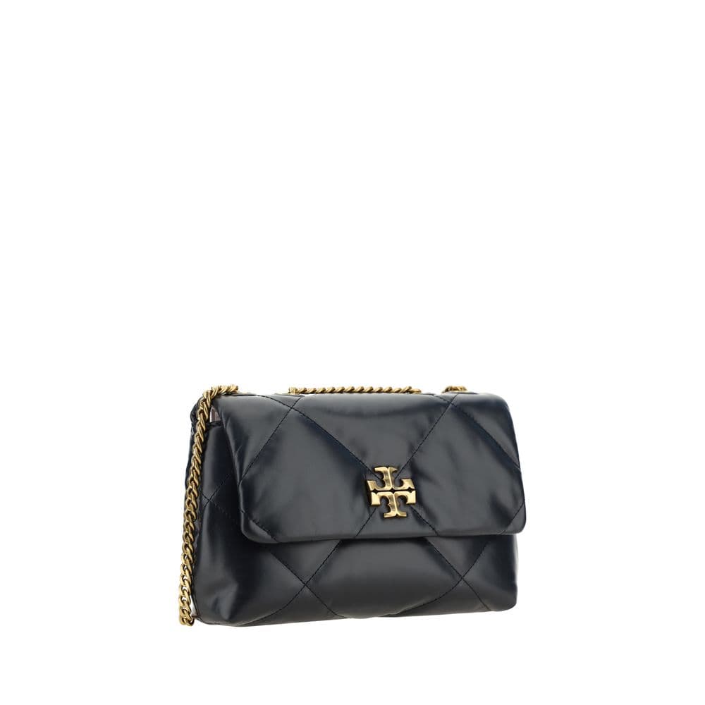 Tory Burch Black Lamb Ovis Aries Shoulder Bag - 2