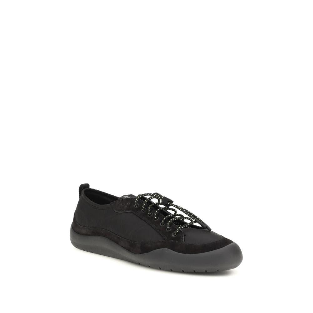 Prada Black Fabric Athletic Sneakers - 2