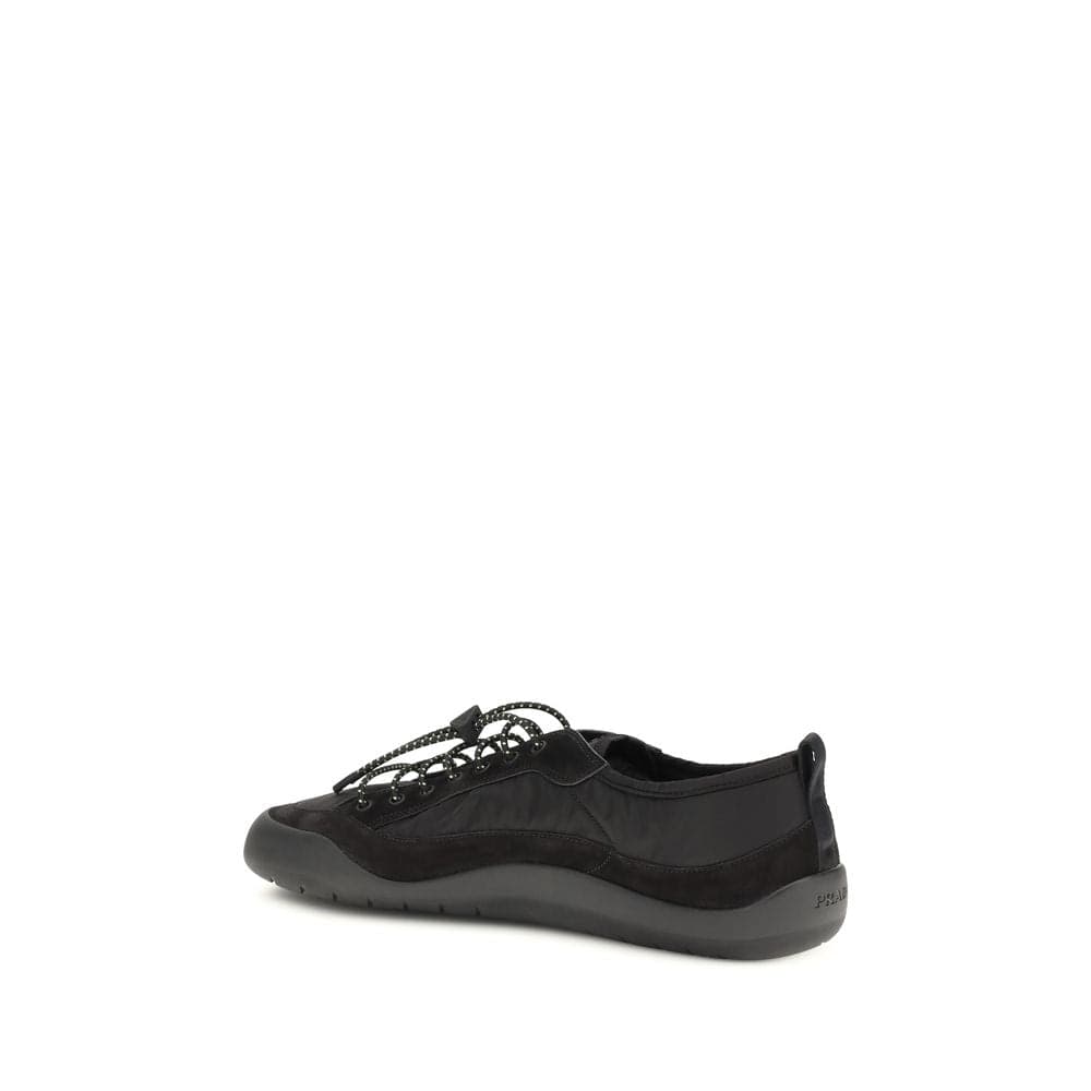 Prada Black Fabric Athletic Sneakers - 3