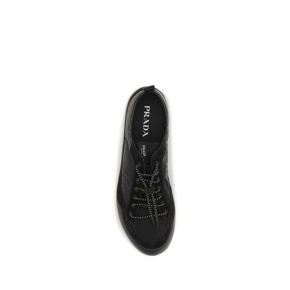 Prada Black Fabric Athletic Sneakers - 4