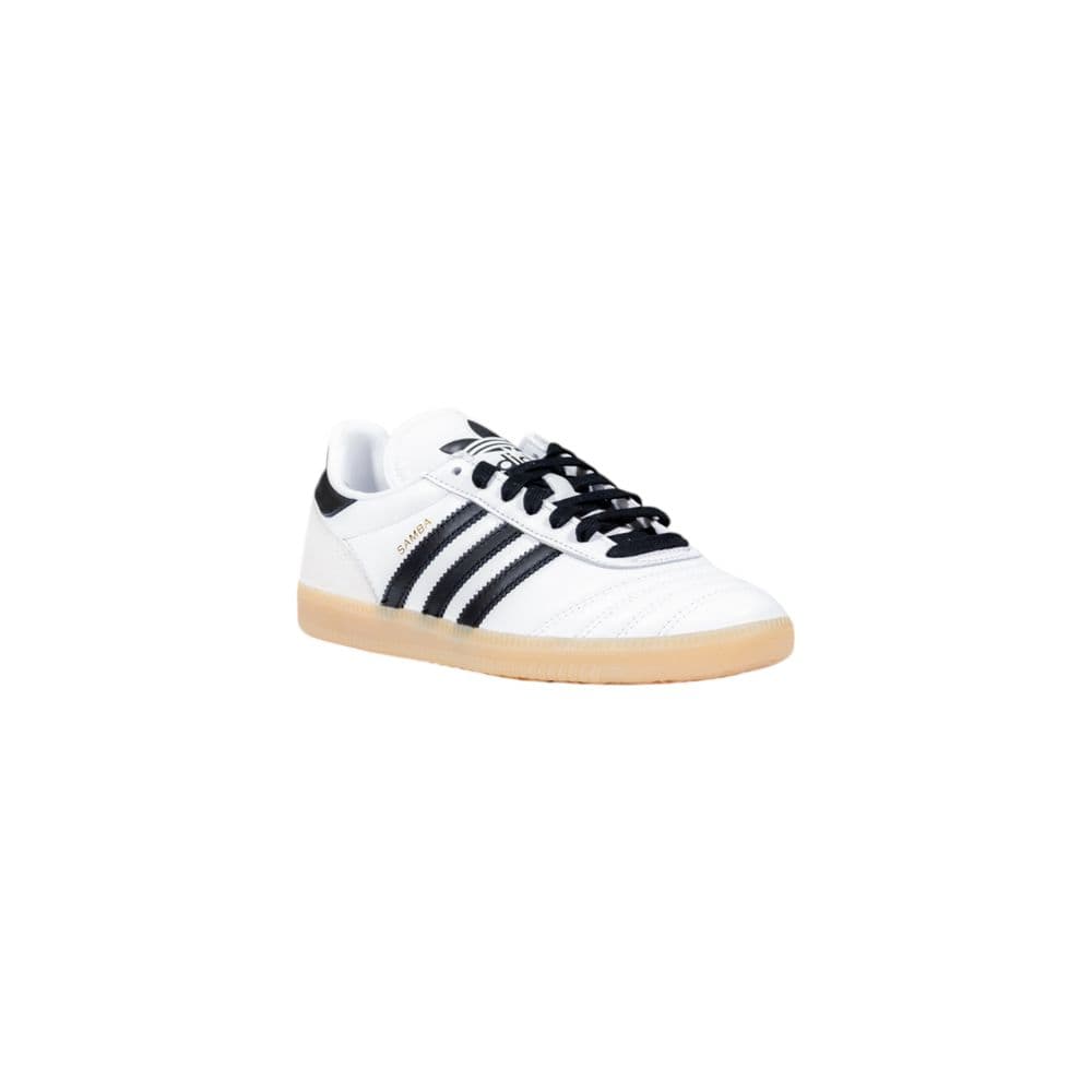Adidas Originals Black And White Artificial Leather Athletic Sneakers - 2