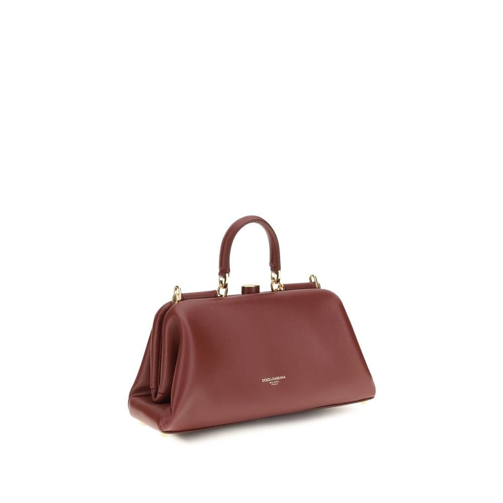 Dolce & Gabbana Red Lamb Ovis Aries Handbag - 2