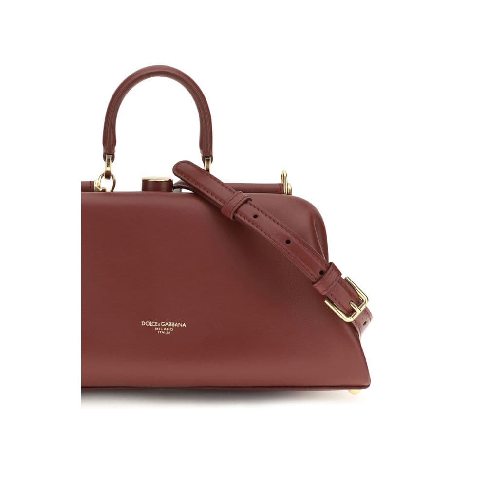 Dolce & Gabbana Red Lamb Ovis Aries Handbag - 4