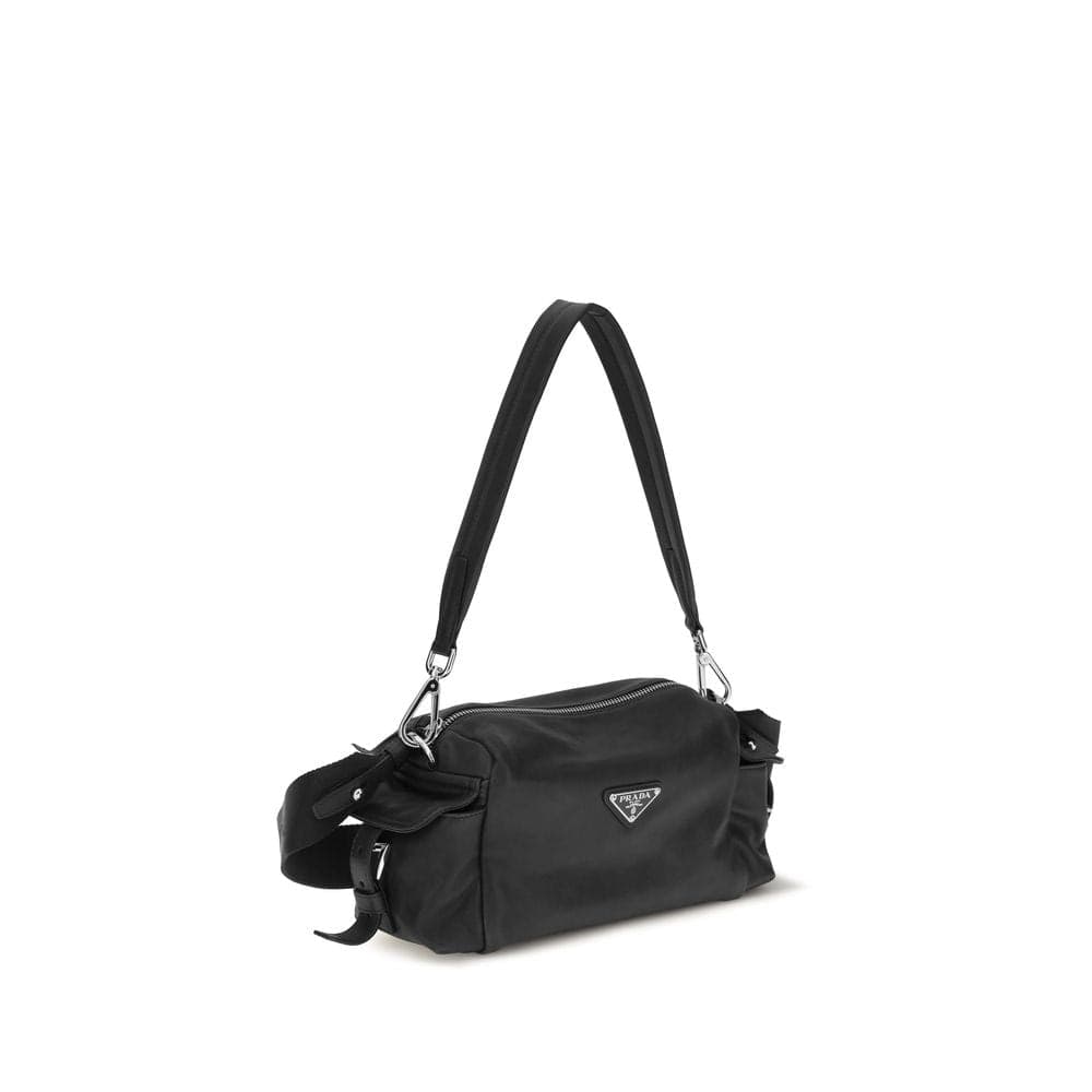 Prada Brown Napa Leather / Calf Bos Taurus Shoulder Bag - 2