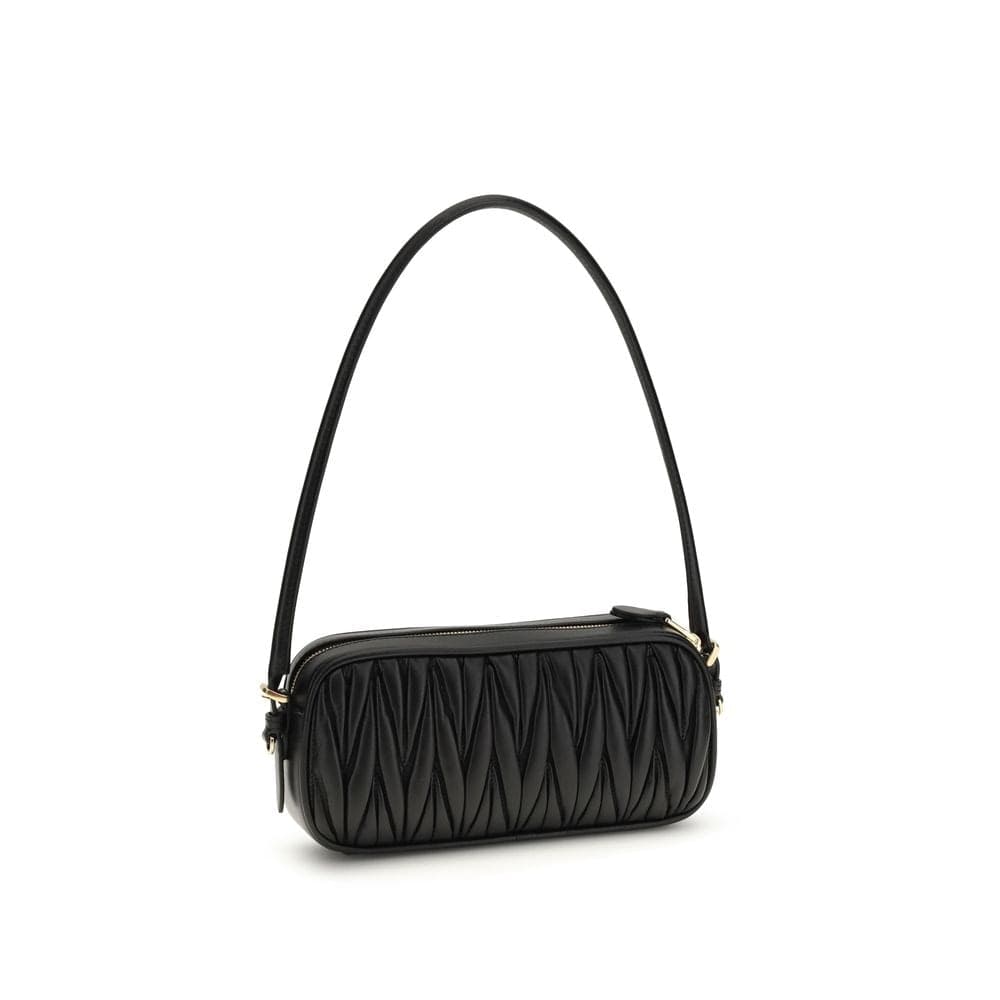 Miu Miu Black Lamb Ovis Aries Wallet - 3