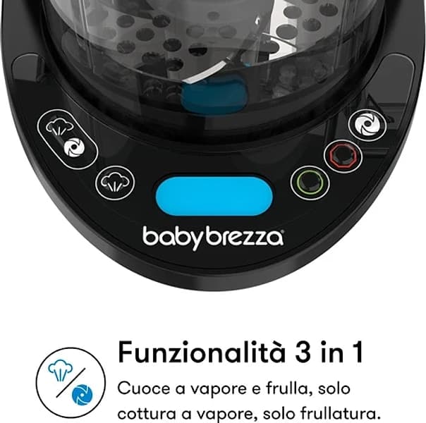 Cuocipappa Deluxe Babybrezza Black - 3