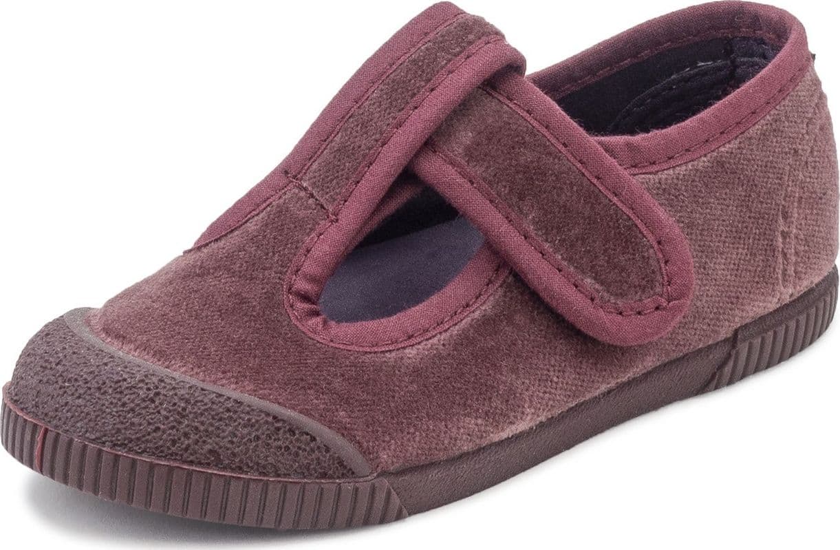 Scarpe occhio di bue barefoot velluto punta gomma - 2