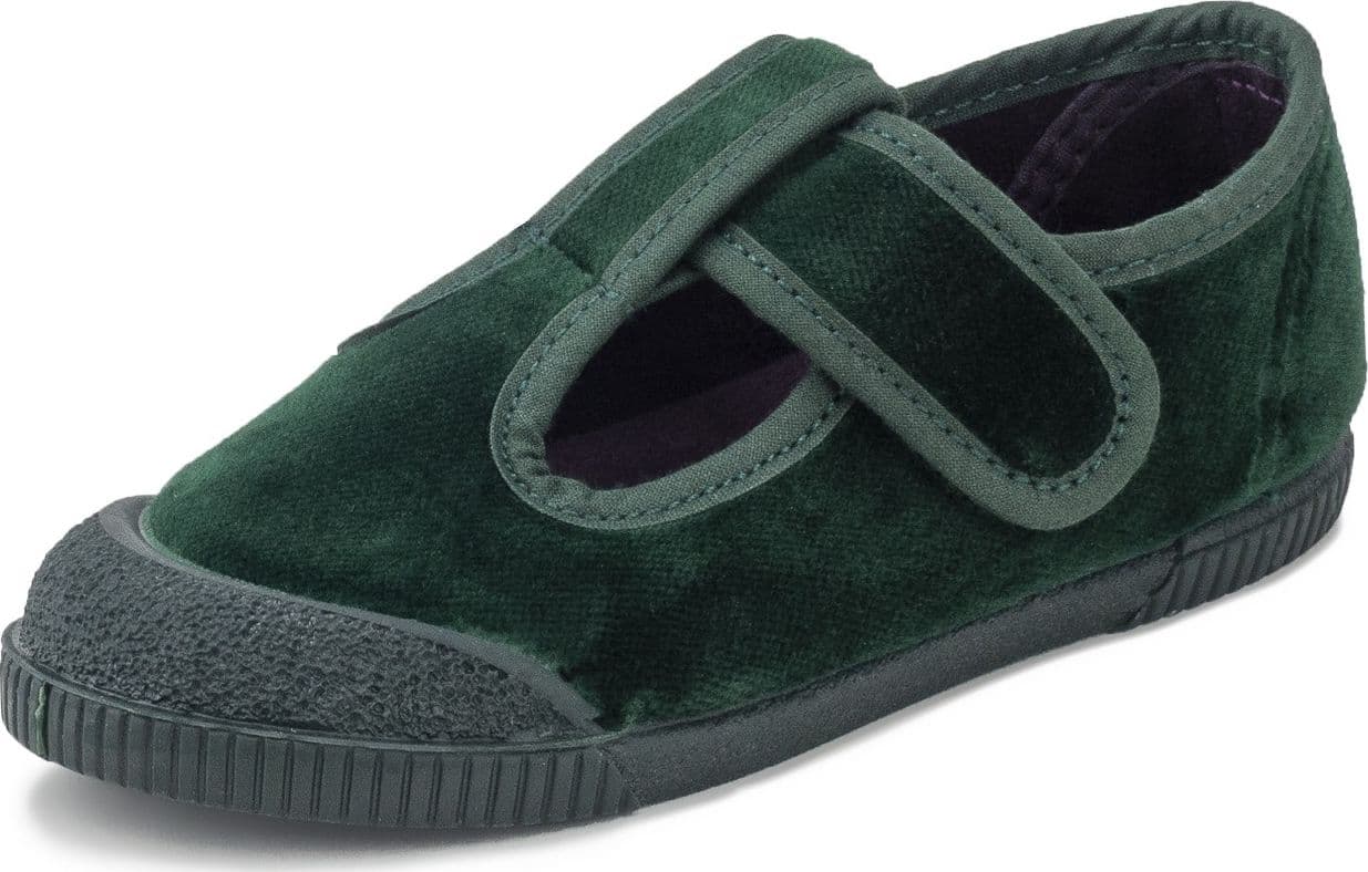 Scarpe occhio di bue barefoot velluto punta gomma - 4