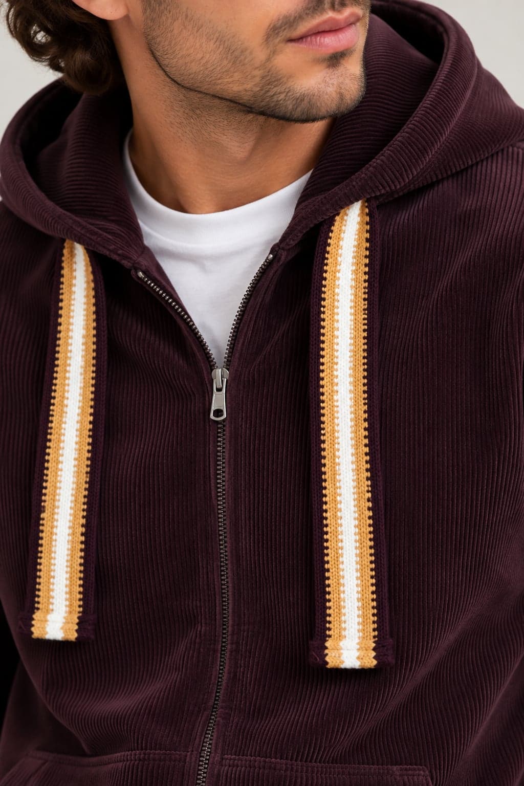 FELPA STRUTT.FULL-ZIP C/CAPP. T/V - 4
