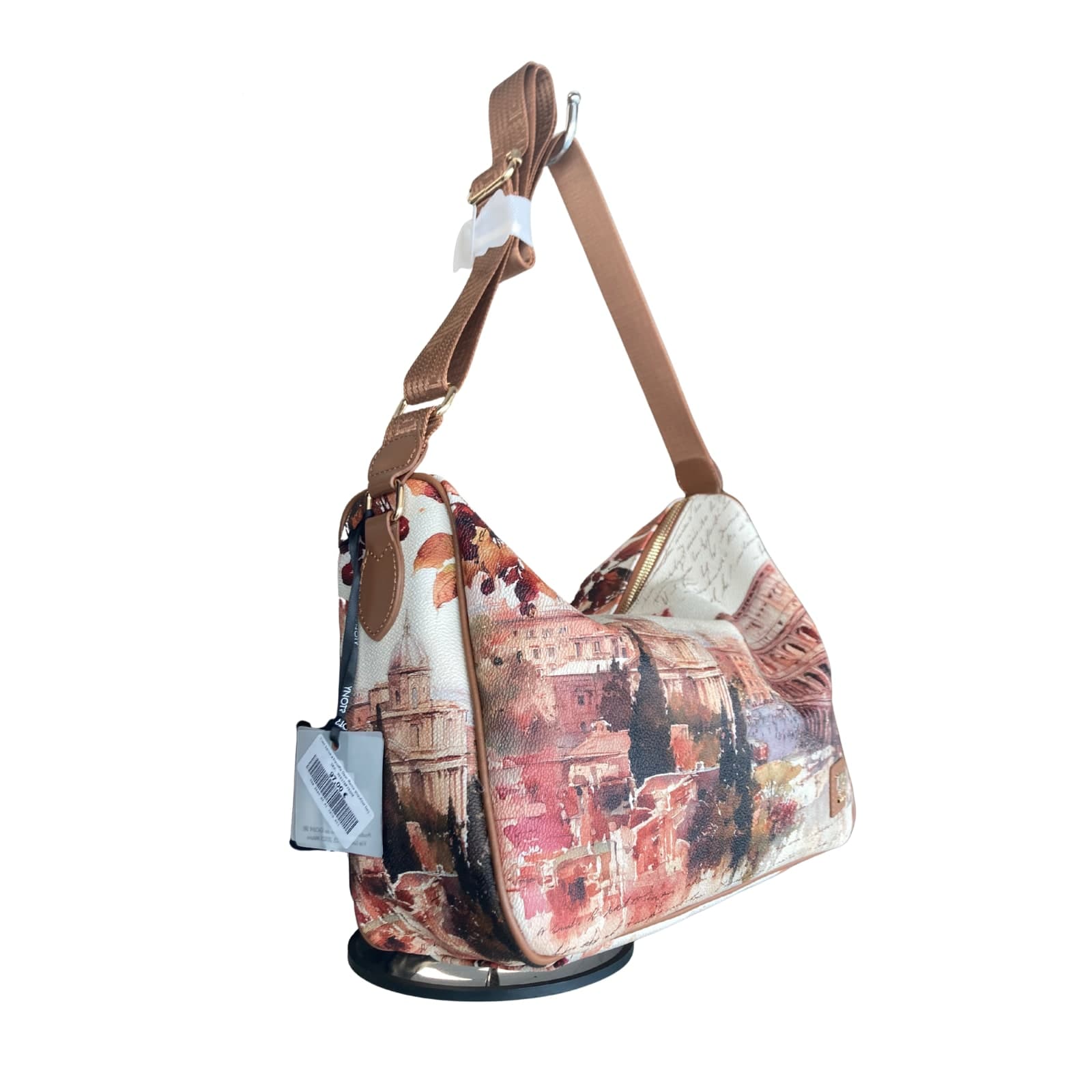 Ynot borsa a tracolla Dear Rome shoulder bag marrone - 2