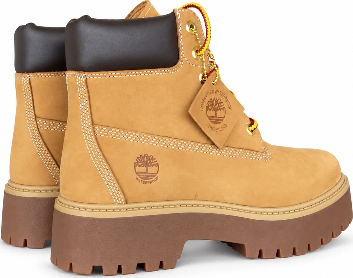 Timberland scarpone donna Stone Street 6 In Lace colore Wheat - 3