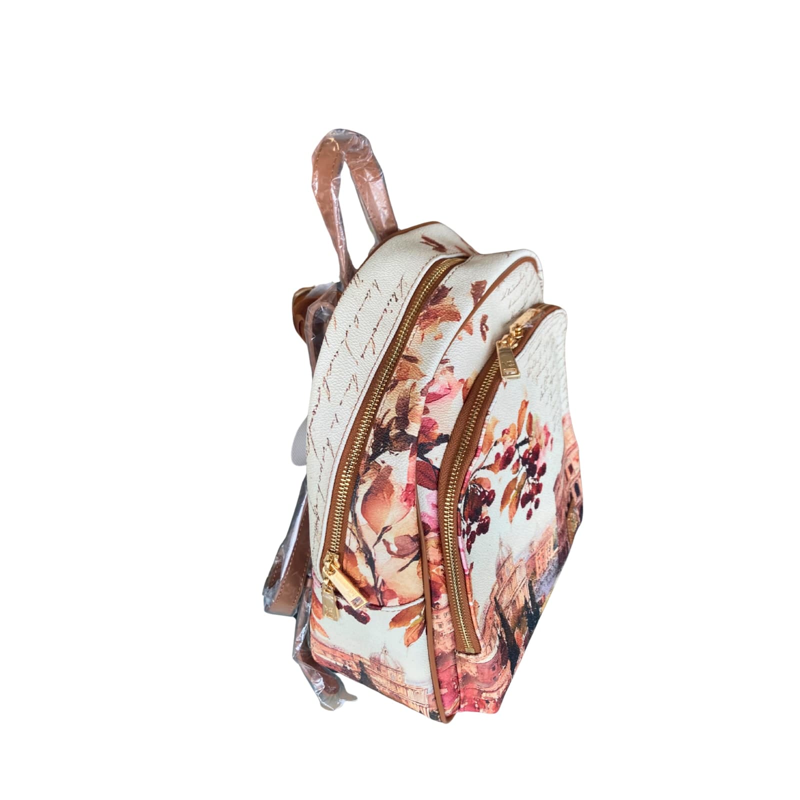 Ynot zaino backpack spalline regolabili dear Rome marrone - 4