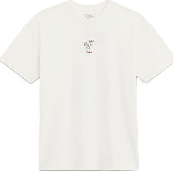 T shirt Vans Hand Drawn Final White - 2